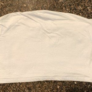 garage light blue tube top